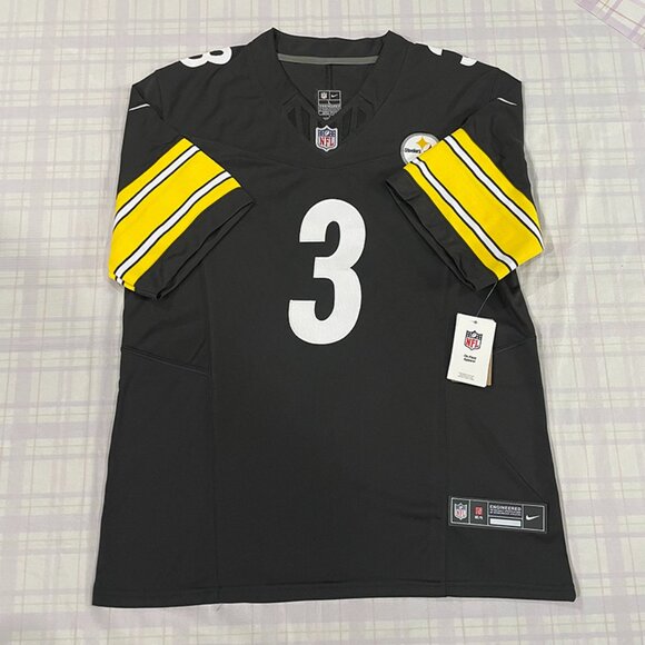 NFL Pittsburgh Steelers Black Jersey #3 WILSON - Picture 1 of 8